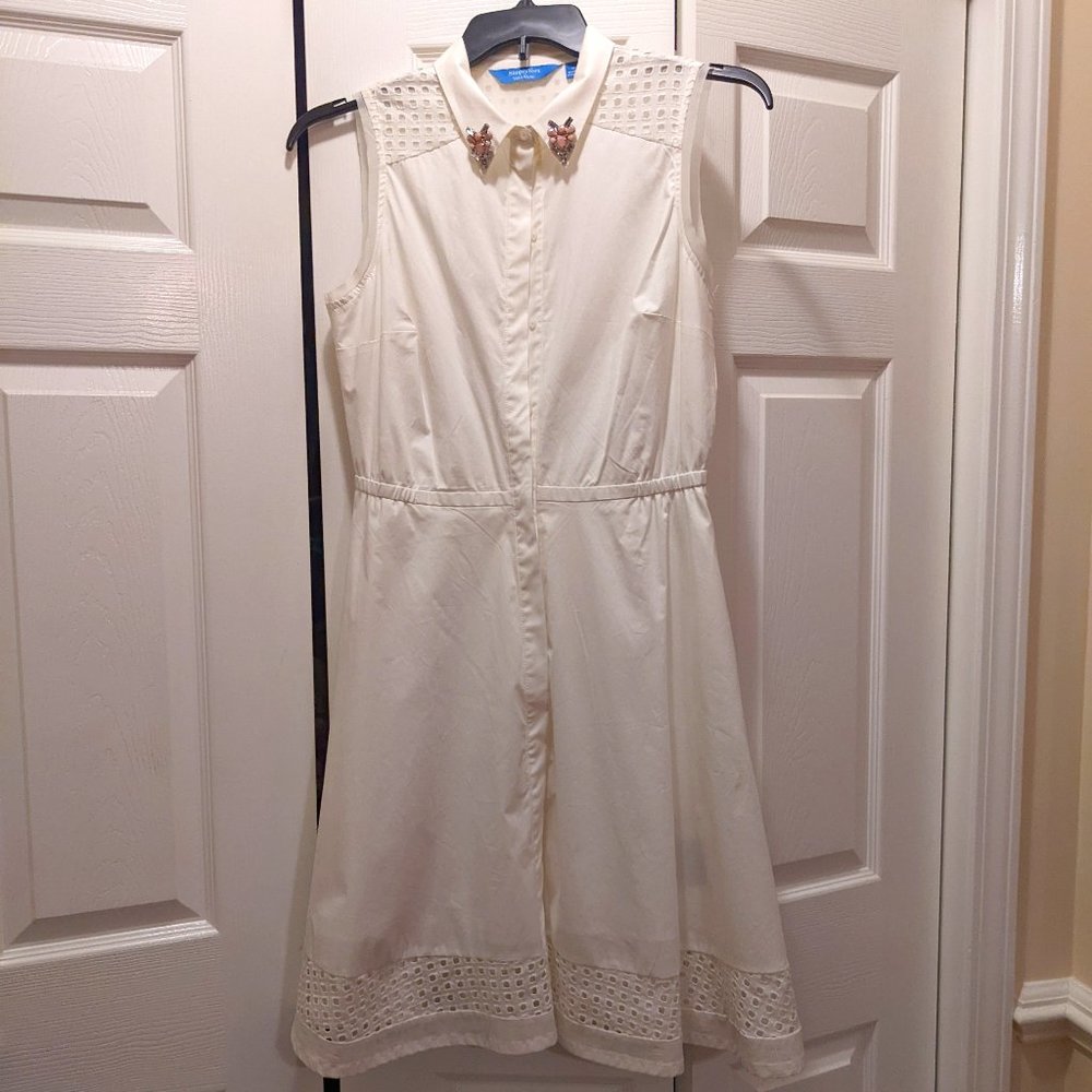 Simply Vera, Vera Wang White Sun Dress, Simply Vera Wang